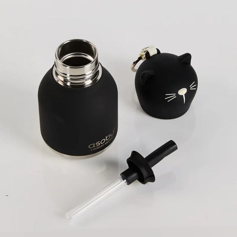 Asobu IBV44 Vacuum Flask Black Cat