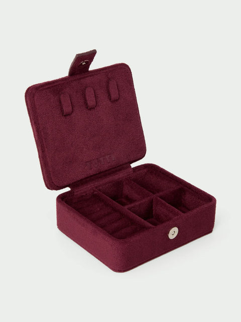Tutti & Co JB53 Refine Mini Suede Jewellery Box