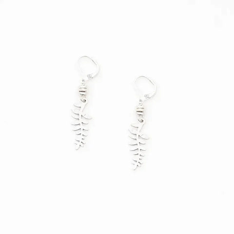 Altiplano JEA545SI Fern Frond Earring | silver
