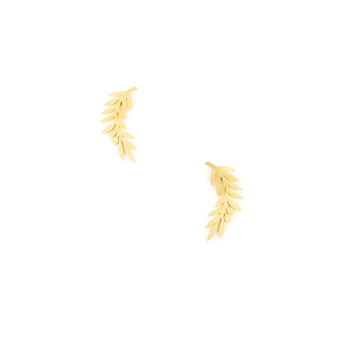 Altiplano JEA691 Fern Post Earrings