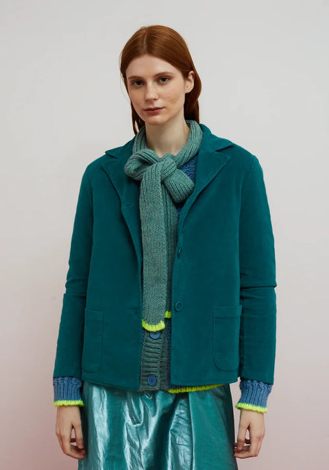 Dr Bloom Americana Journey Jumper In Turquoise