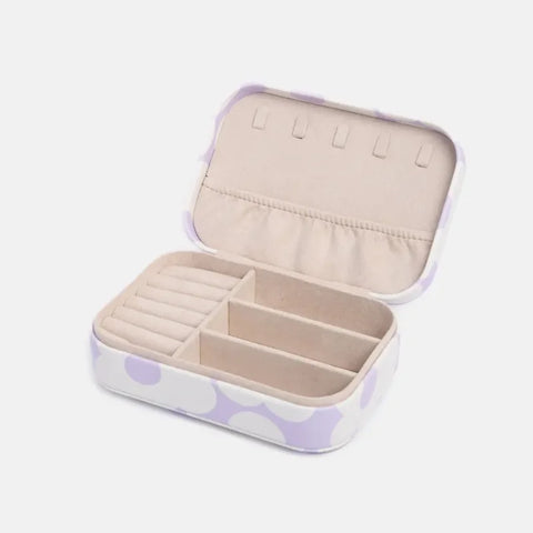 Caroline Gardner Gifts JWB103 Lilac Flower Jewellery Box