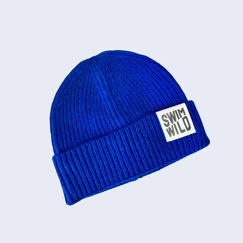 The Cornish Studio Knitted Hat Cobalt
