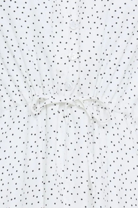 Fransa Laya Dr 1 Dress In Dot Dots Black