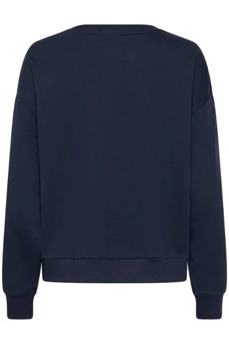 Saint Tropez Lilaa Sweatshirt In Night Sky