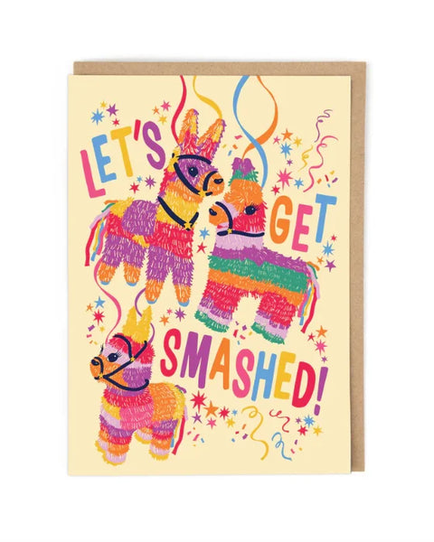 Cath Tate Cards LPF2312 Let's Get Smashed Card