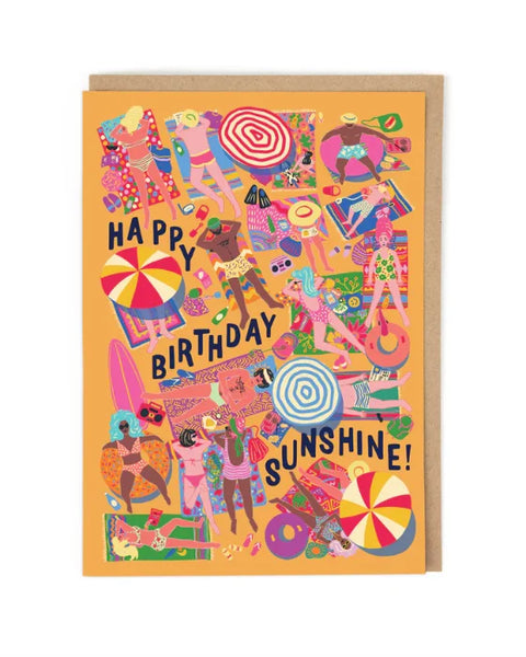 Cath Tate Cards LPF2391 Birthday Sunshine Card