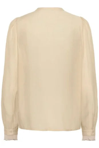 Saint Tropez Magdalena Shirt In Brown Rice