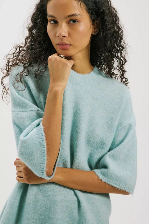 Free People Margot Sweater Tee In Angel Falls Melange