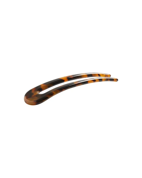 Chalk Medium Hair Pin In Tortoiseshell