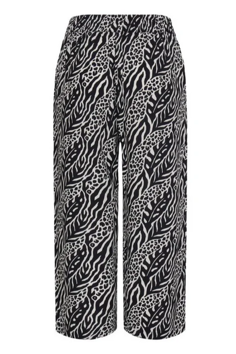 B Young Mmjoella Crop Pants 2 In Nature Vibes Meteorite