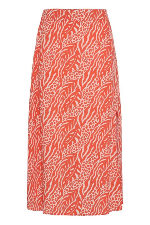 B Young Mmjoella Midi Skirt 3 In Nature Vibes Fiesta