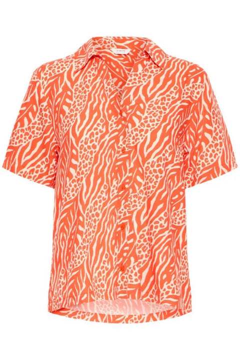 B Young Mmjoella Shirt In Nature Vibes Fiesta