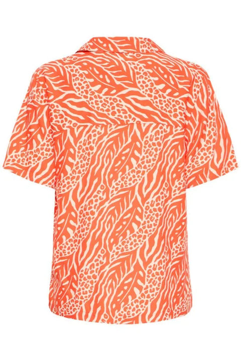 B Young Mmjoella Shirt In Nature Vibes Fiesta