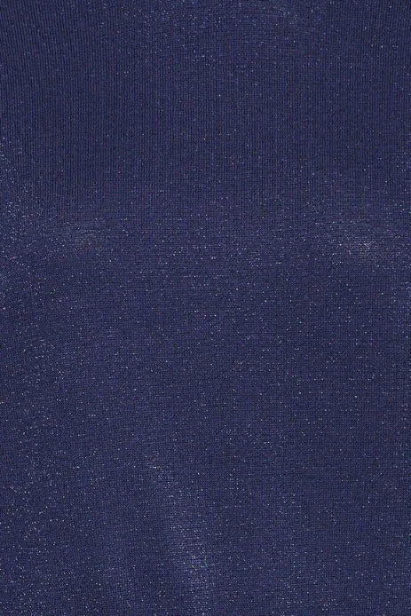 B Young Mobbe Jumper In Evening Blue