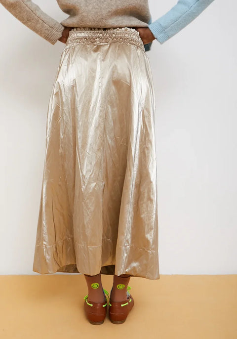 Dr Bloom Mousse Skirt In Vainilla