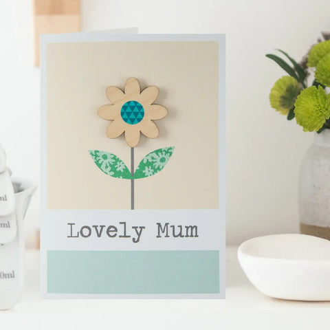Daisycat Cards MW44 Lovely Mum Card