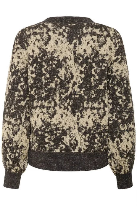Saint Tropez Nahla Pullover In Gunmetal Melange
