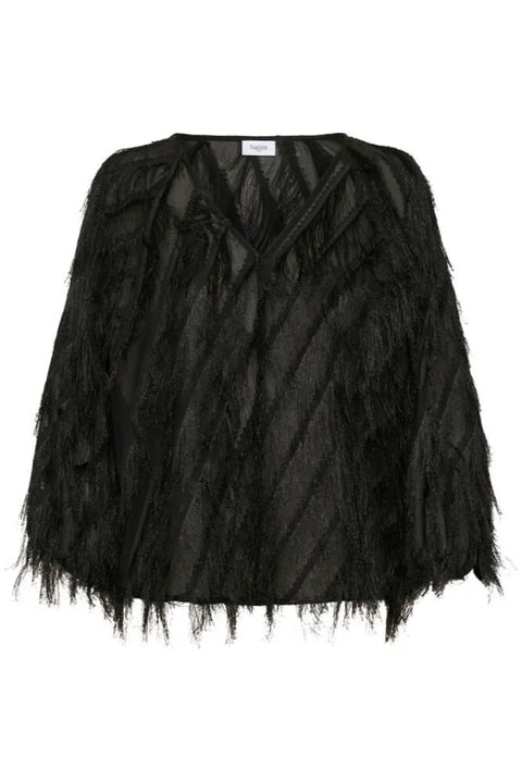 Saint Tropez Nancy Blouse In Black
