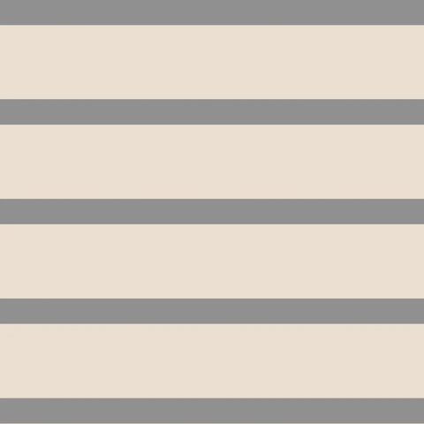 Part Two Nela Tshirt In Eggnog/Grey Stripe