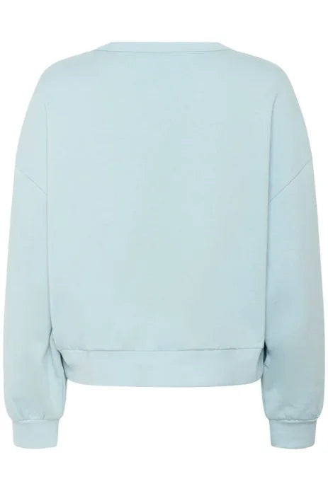 Saint Tropez Nevanna Sweatshirt In Sterling Blue
