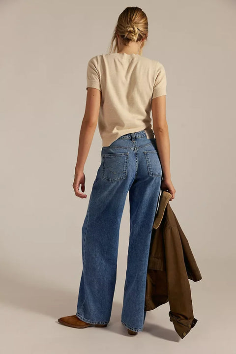 Free People Nia Boyfriend Jeans In Friday
