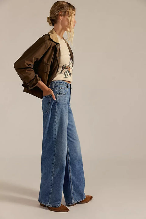 Free People Nia Boyfriend Jeans In Friday