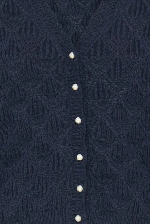 B Young Noppa Cardigan In Copenhagen Night Melange