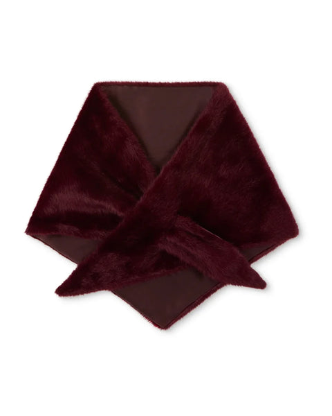Chalk Nova Scarf In Merlot