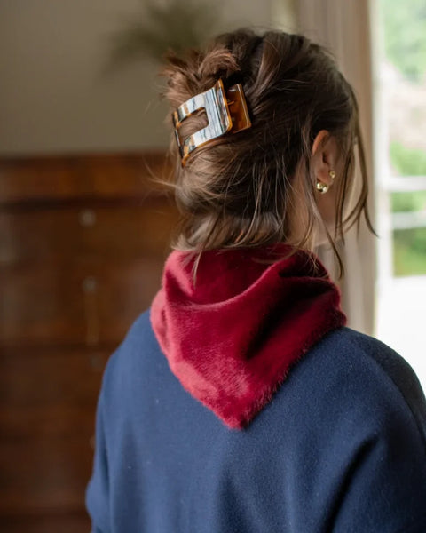 Chalk Nova Scarf In Merlot