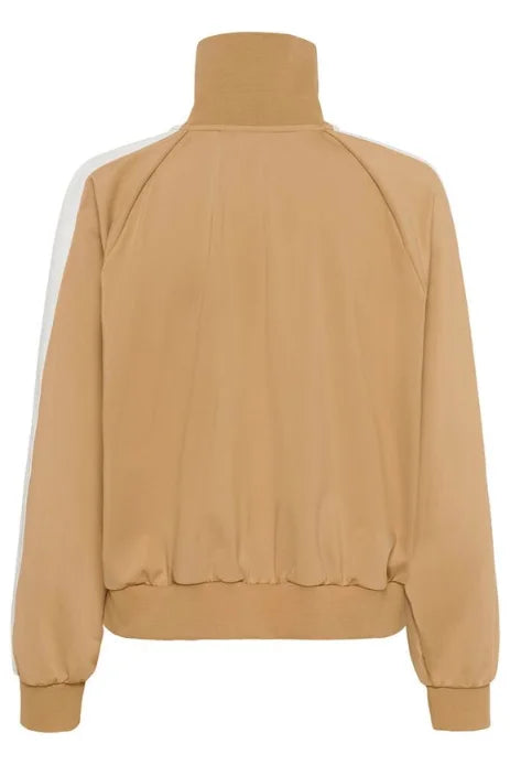 Saint Tropez Oaklynn Sweatshirt In Tannin