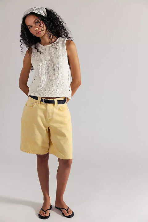 Free People Opal Tank In Whisper White
