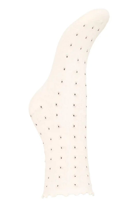 Fransa Otilia 1 Sock 2-Pack Socks In Wh White Hydrangea