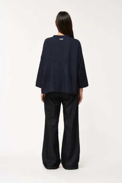 Humility Tiriane Blouse In Marine