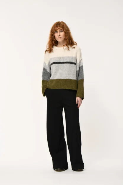 Humility Kosho Sweater In Military