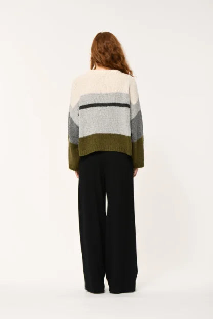 Humility Kosho Sweater In Military