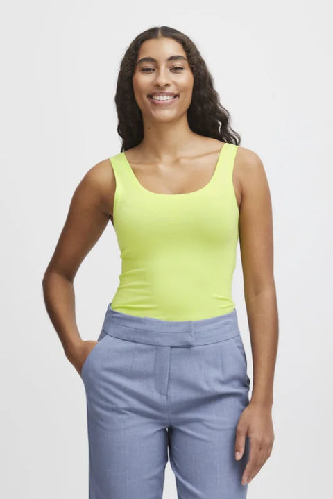 B Young 20801991 Pamila Top In Sharp Green