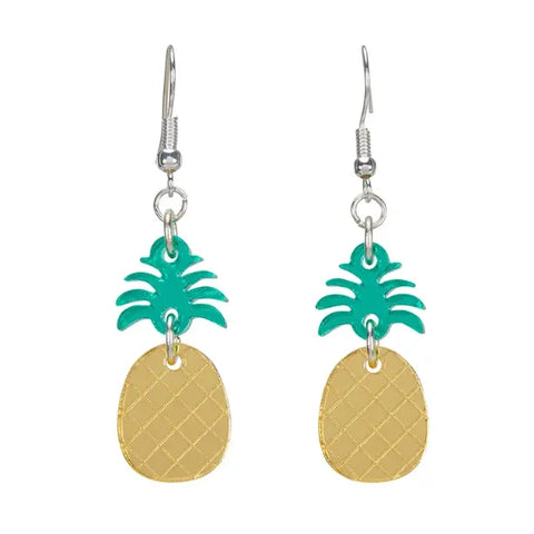 Little Moose PARERD PIN Pineapple Earrings