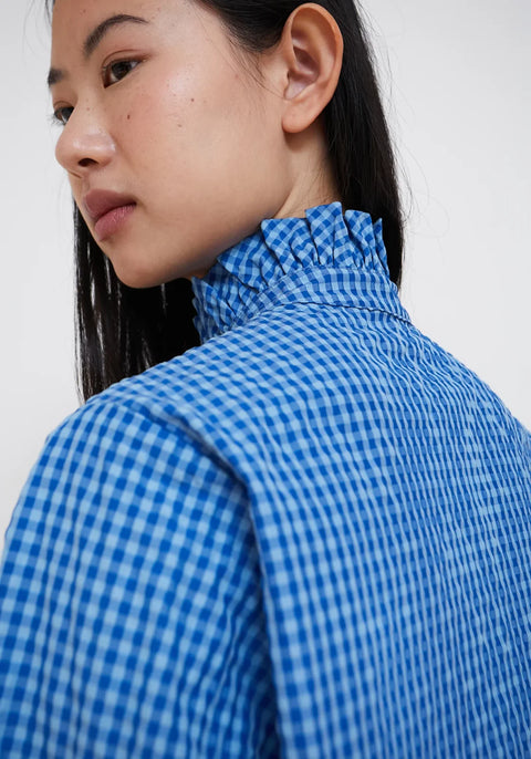Dr Bloom Pepsi Blouse In Blue
