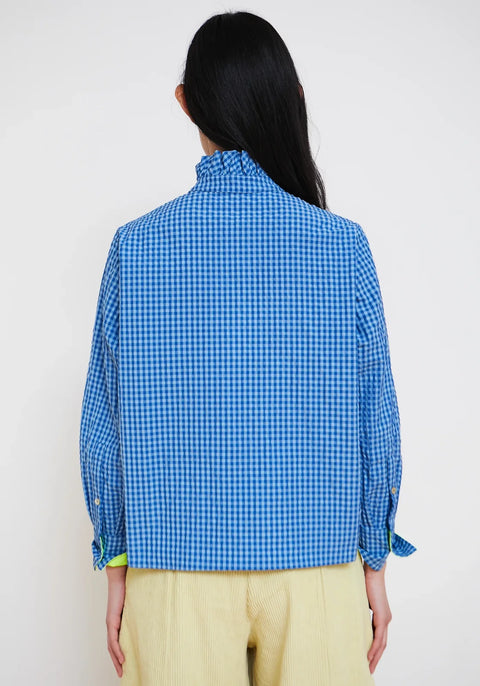 Dr Bloom Pepsi Blouse In Blue