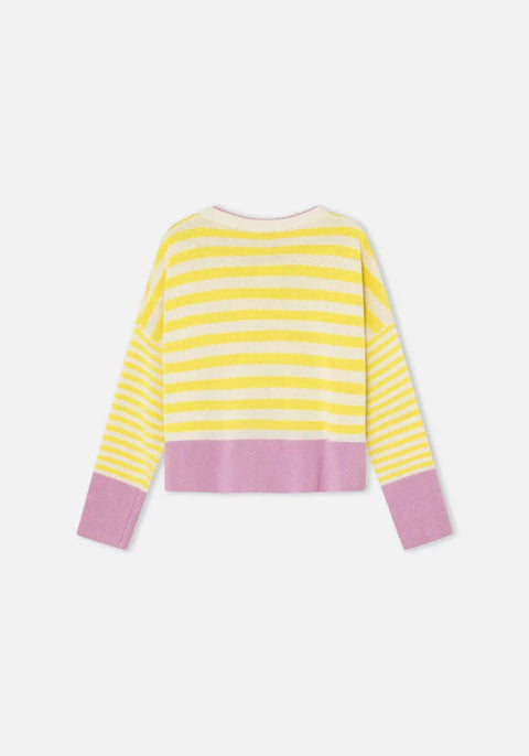 Dr Bloom Picoteo Sweater In Yellow