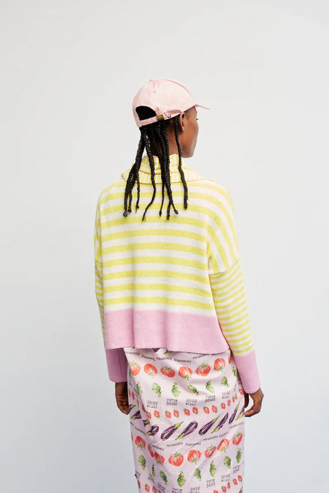 Dr Bloom Picoteo Sweater In Yellow