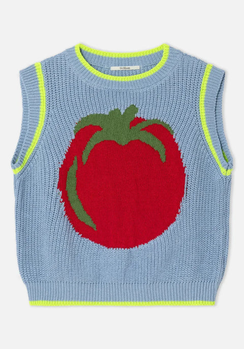 Dr Bloom Pomodoro Vest In Blue