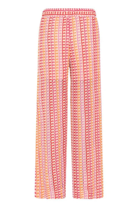 B Young Prisca Pants In Raspberry Rose Multi