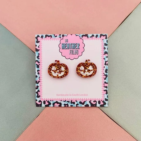 Heather Filby Pumpkin Studs