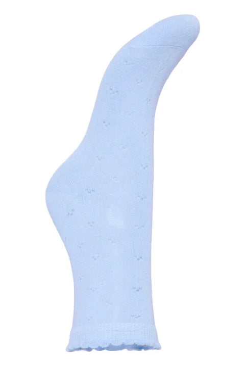 Fransa Rosella 1 Sock 2-Pack Socks In Wh White Hydrangea
