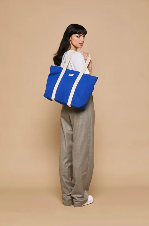 Hindbag Cesar Electric Blue Tote Bag