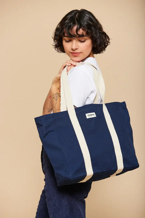Hindbag Cesar Navy Tote Bag