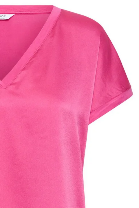 B Young Selita Tshirt In Raspberry Rose
