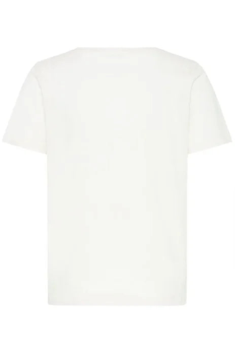 B Young Sobbe Print Tshirt In Bysobbe Orange